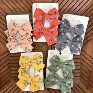 Bow Clip Pair