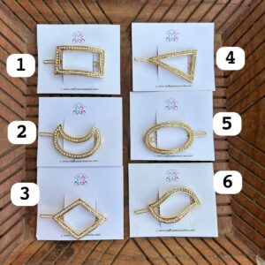 Embellished Hair Clips