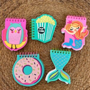 Mini Silicon Spiral Diary (Popcorn)