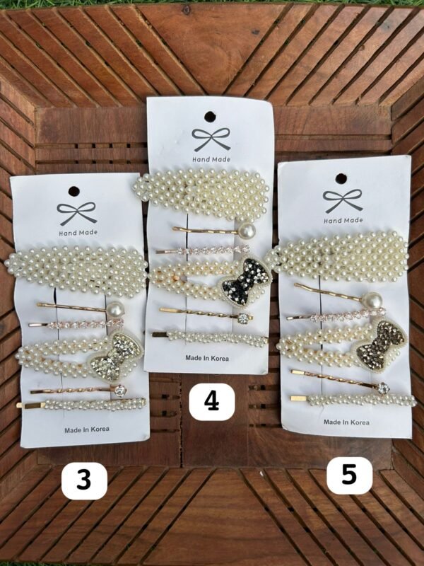 Korean Hair Clips Combo Card - Image 2