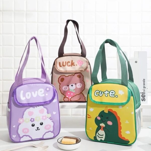 Cartoon Flap Lunch Bags - Image 5