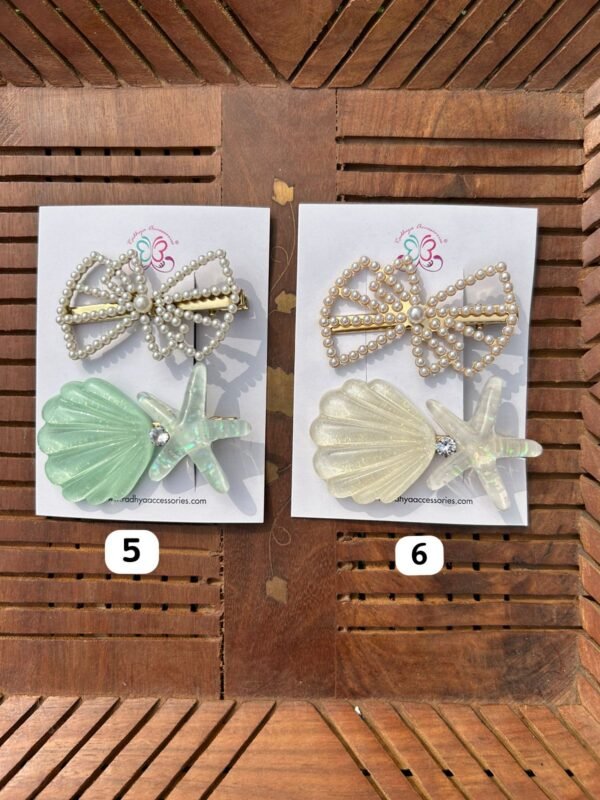 Adorable Hair Clip Combo Card - Image 2