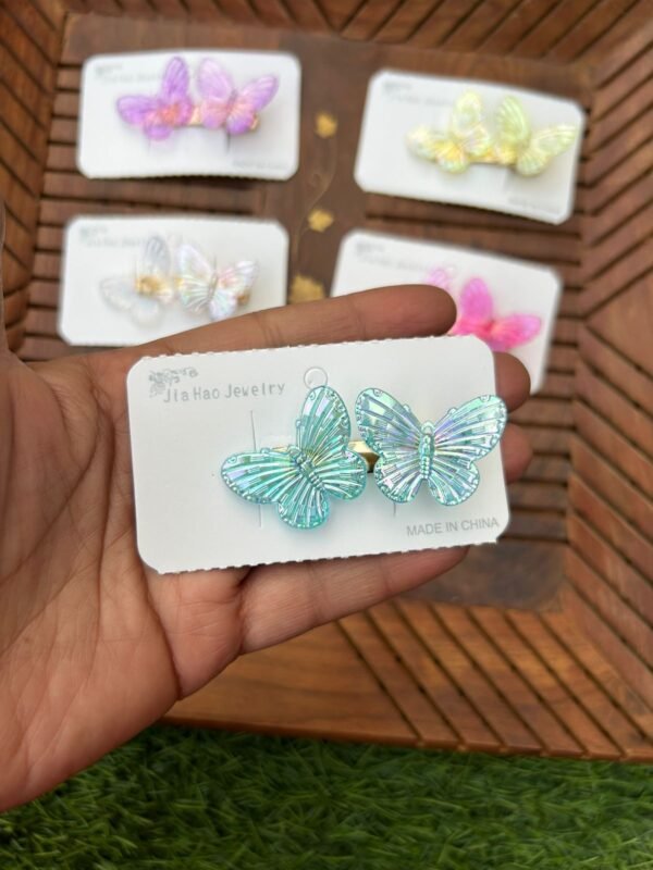 Holographic Butterfly Hair Clip - Image 3