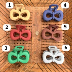 Medium Sized Matte Clawclips (7 cm)