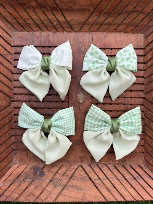 Assorted Patterened Bow Clips