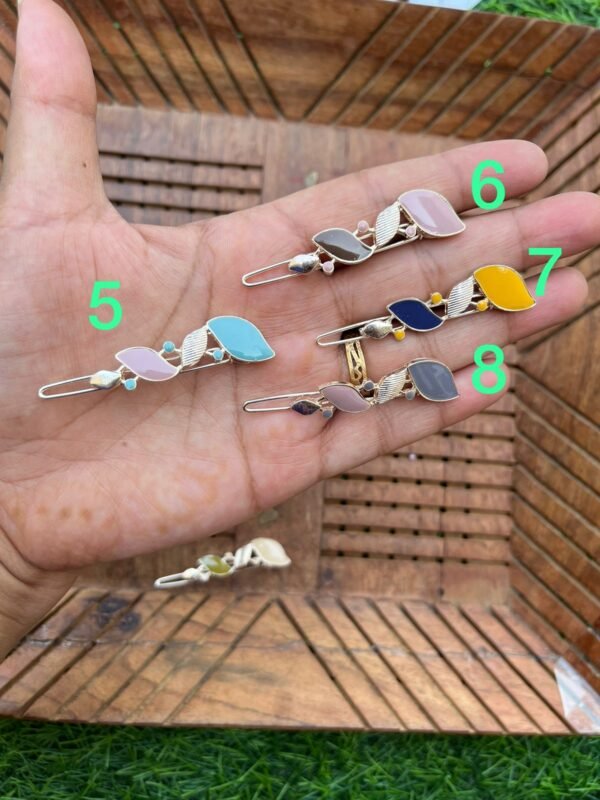 Colored Metal Leaf Lock Pins - Image 2