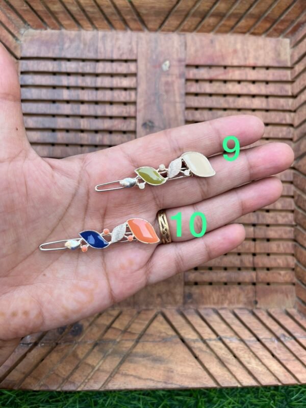 Colored Metal Leaf Lock Pins - Image 3