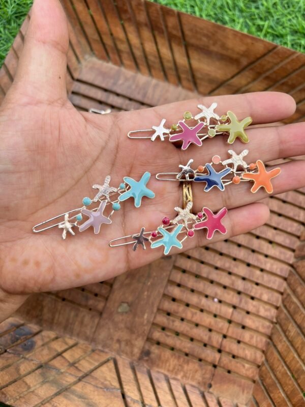 Colored Metal Star Lock Pins - Image 3