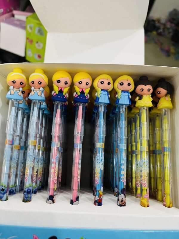 Colorful Princess Pencils (Set of 4) - Image 2