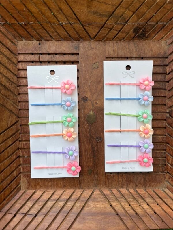 Floral Bobby Pins Set