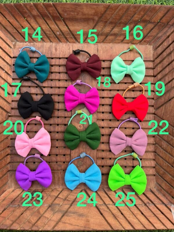 Handmade Bow Rubberband - Image 2