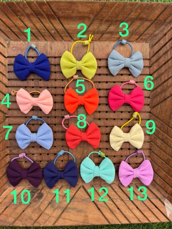 Handmade Bow Rubberband