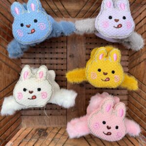 Korean Rabbit Furr Clawclip