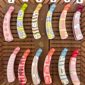 Honey Printed Banana Clip