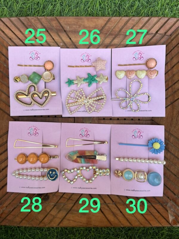 Hair Clip Card on Sale - Image 2