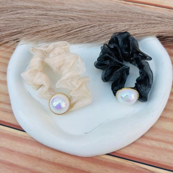 Organza Stone Hairties