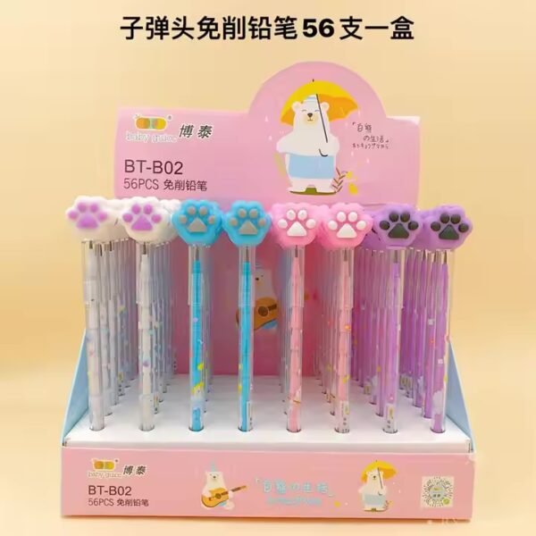 Cat Paw Push Pencils (Set of 4) - Image 4