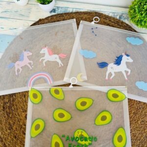Unicorn & Avocado theme A3 Folders