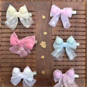 Cute Bow Clip Pair