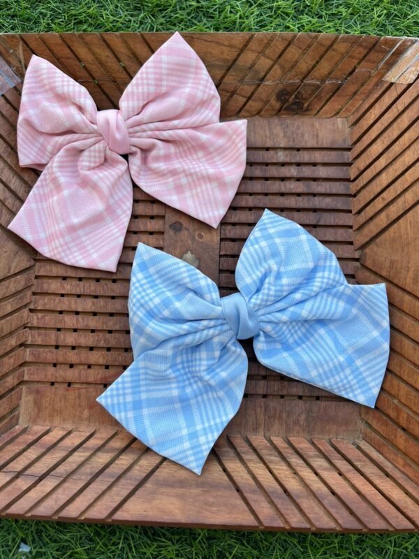 Jumbo Barrette Bow Clips - Image 2