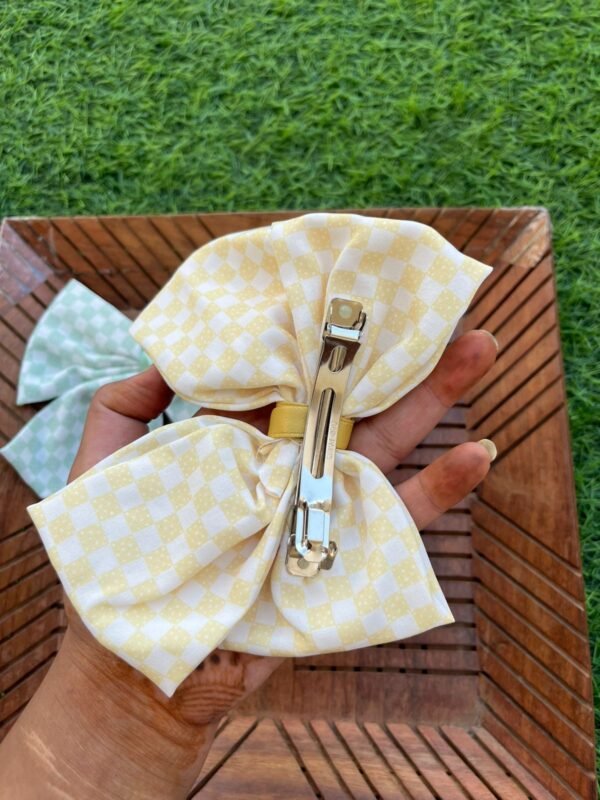 Jumbo Barrette Bow Clips - Image 5