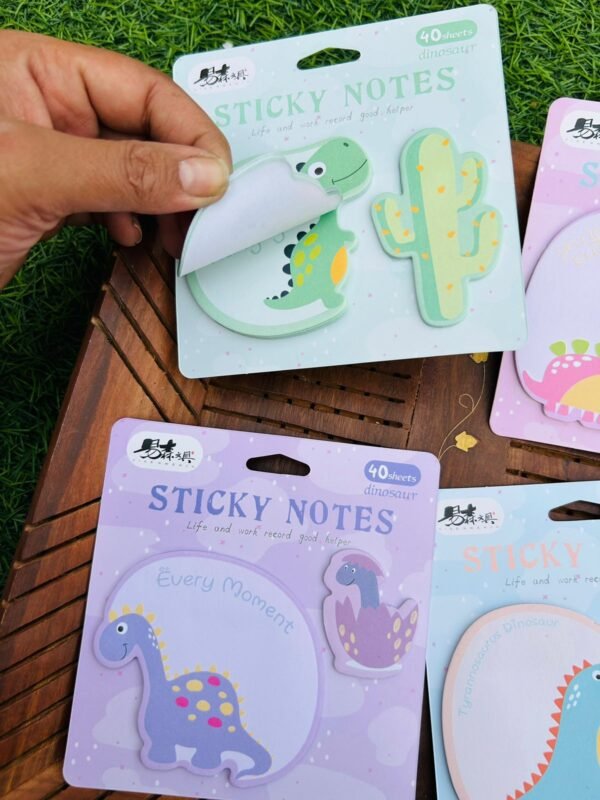 Dinosaur theme Sticky Notes (40 sheets) - Image 2