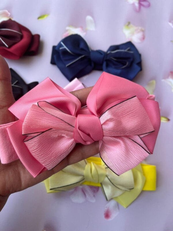 Premium Big Bow Elastic Headbands - Image 3