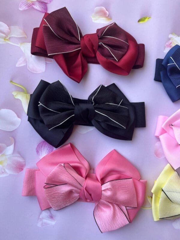 Premium Big Bow Elastic Headbands - Image 4