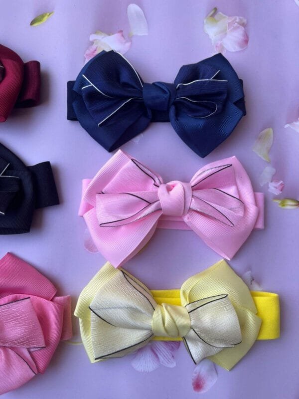 Premium Big Bow Elastic Headbands - Image 5