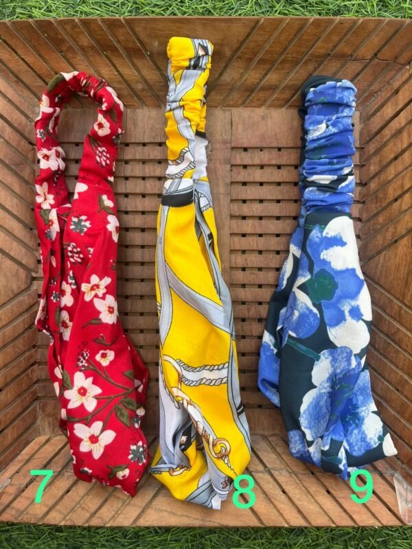 Printed Bandana Headbands - Image 3