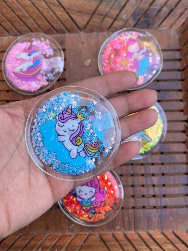 Unicorn Sparkle Round Kids Clips - Image 2