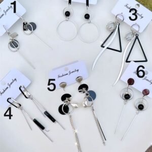 Silver Statement Earrings