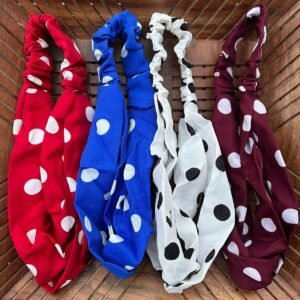 Big Polka Dot Bandana Headbands