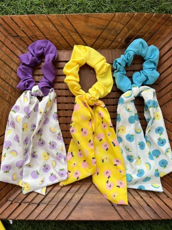 Vibrant Fruity Scrunchies - Image 3