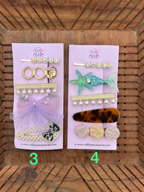 Exclusive Hair Clips Set - Image 2