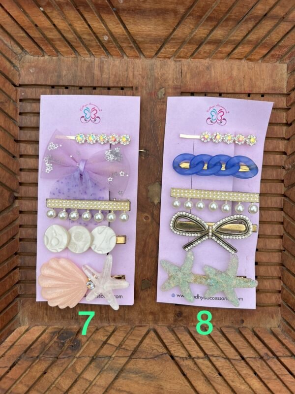 Exclusive Hair Clips Set - Image 4