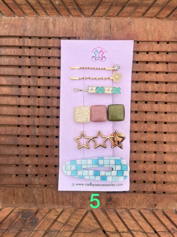 Exquisite Hair Clips Pack - Image 3