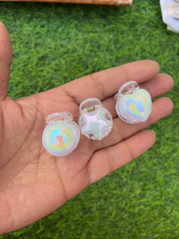 Holographic Charms Clawclip (Set of 3)