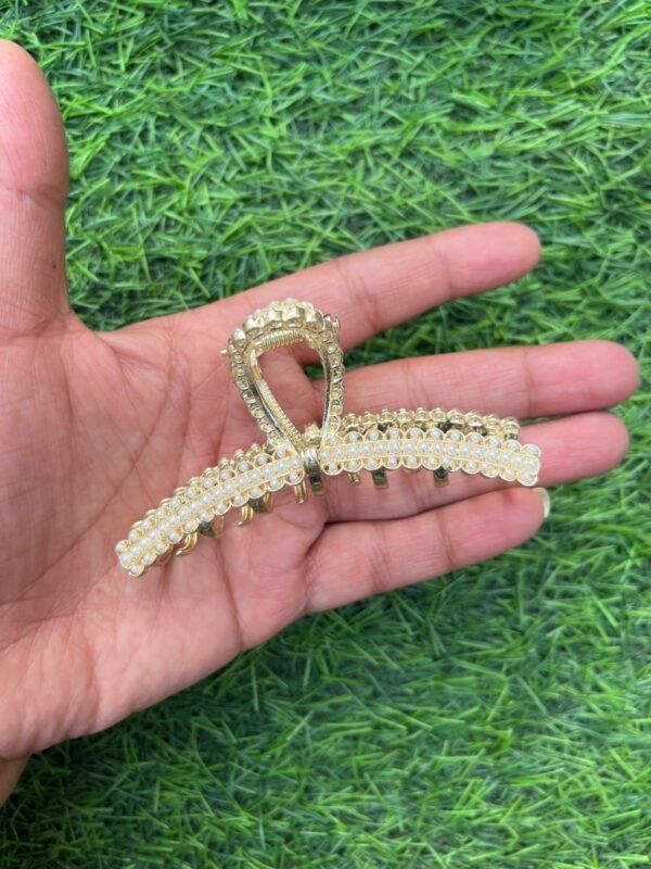 Anti Tarnish Pearly Metal Clawclip