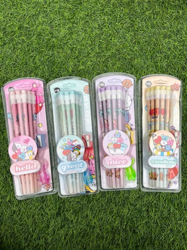 BTS Pencil Set