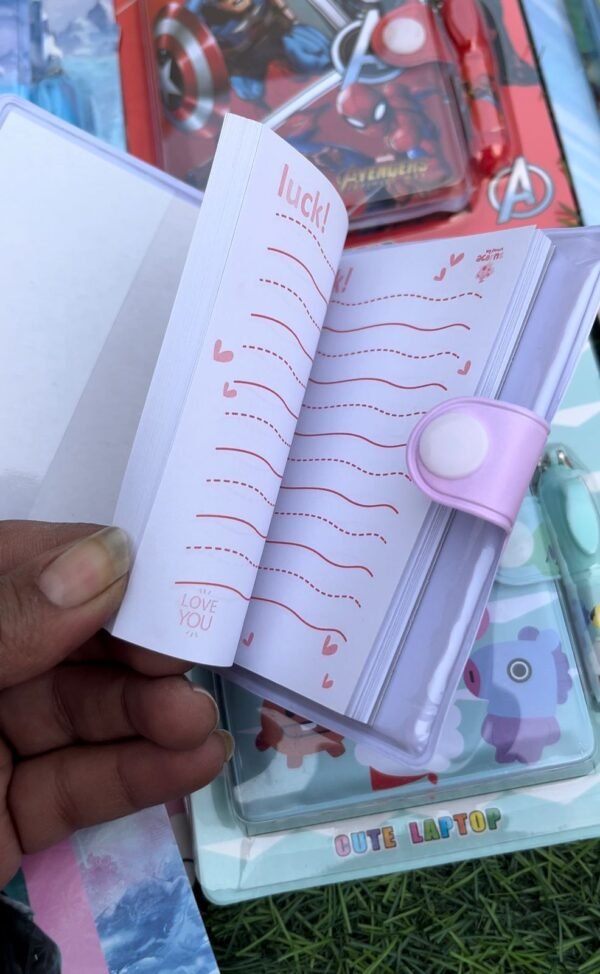 Unicorn Pocket Diary with Pen - Image 2