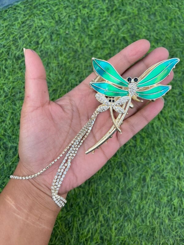 Dragonfly Metal Clawclip (11 cm)