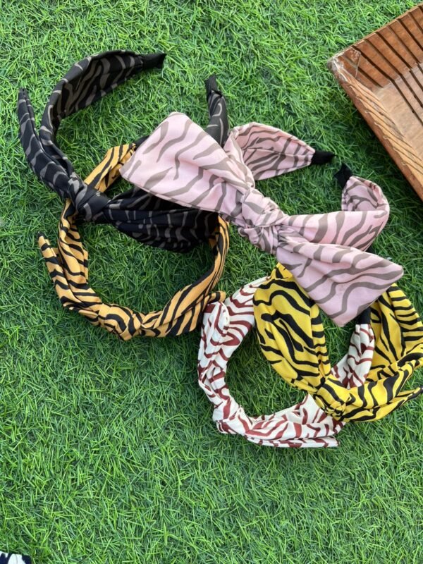 Premium Animal print Rabbit Hairband - Image 3