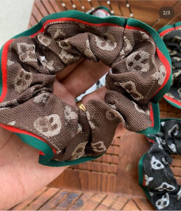 Brand Logo Jumbo Scrunchies - Image 2