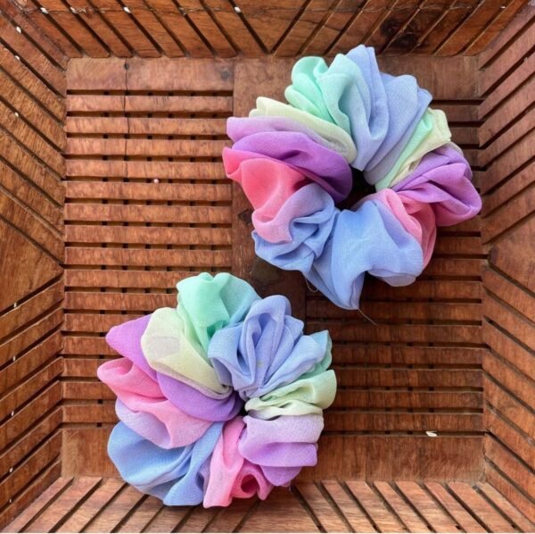 Jumbo Multicolor Scrunchy