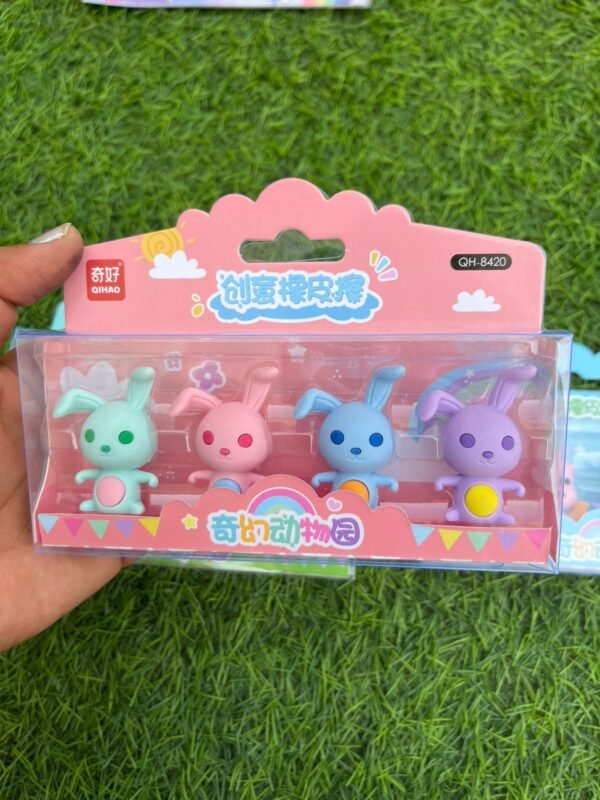 Cute Animals Erasers Pack - Image 5