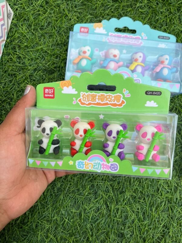 Cute Animals Erasers Pack - Image 6