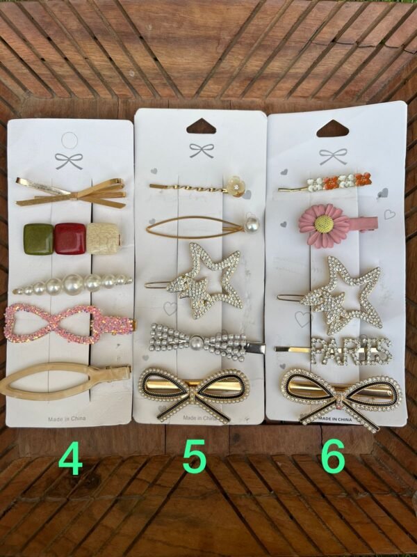 Hair clip combo card on sale - Image 2