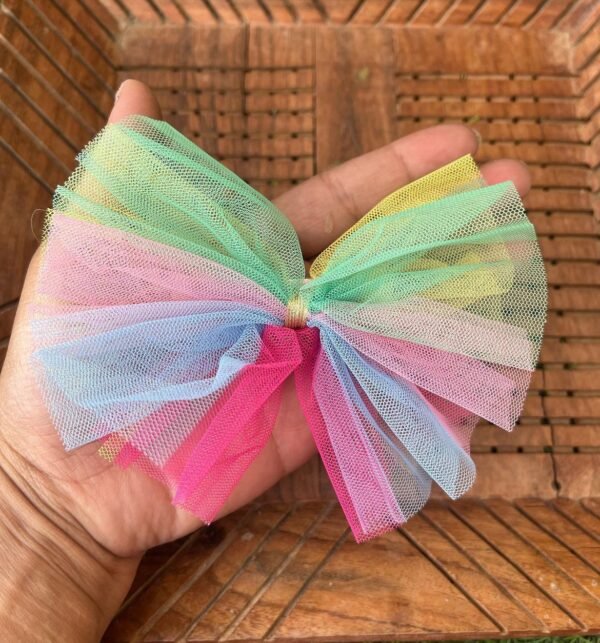 Jumbo Rainbow Bow Clip - Image 2