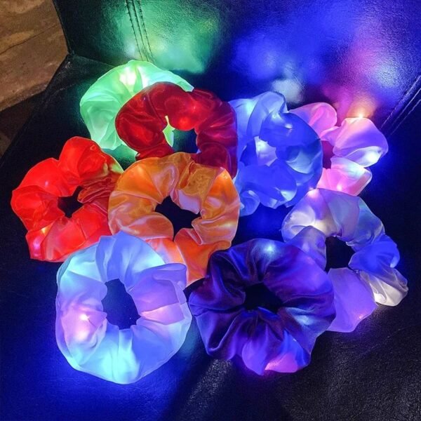 Luminous Colorful Jumbo Scrunchy - Image 9